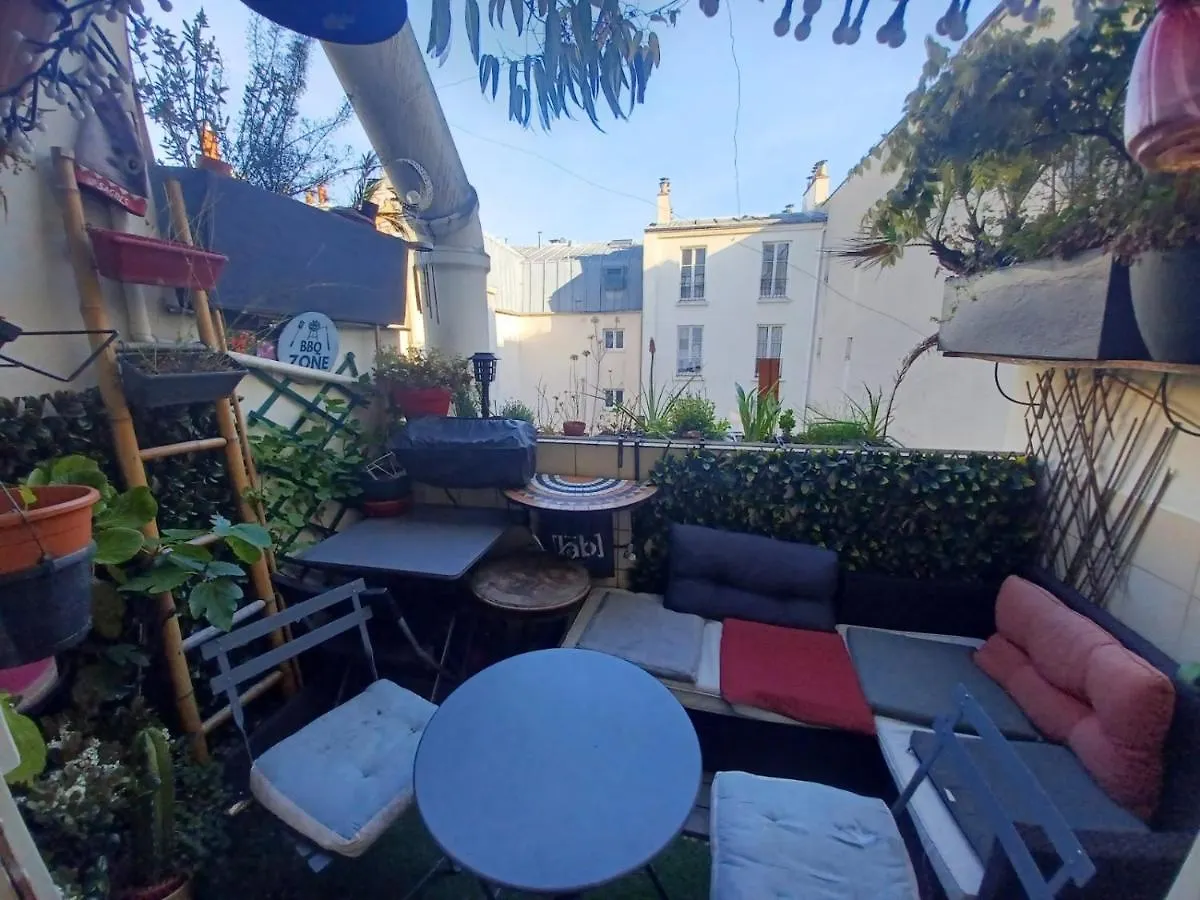 Lejlighed Ma Terrasse A Belleville - Chez Yoyo Paris